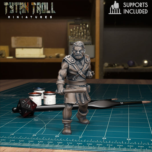 CoS Milosh | D&D TTRPG Mini | TytanTroll Miniatures