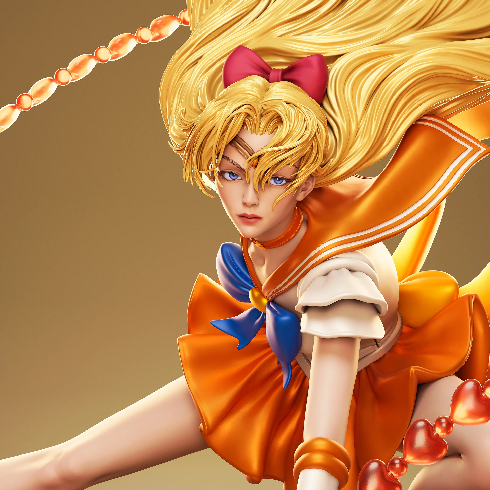 1:12 Heart Sailor | 3D Printed Resin Garage Kit Figure | CA 3D Studios
