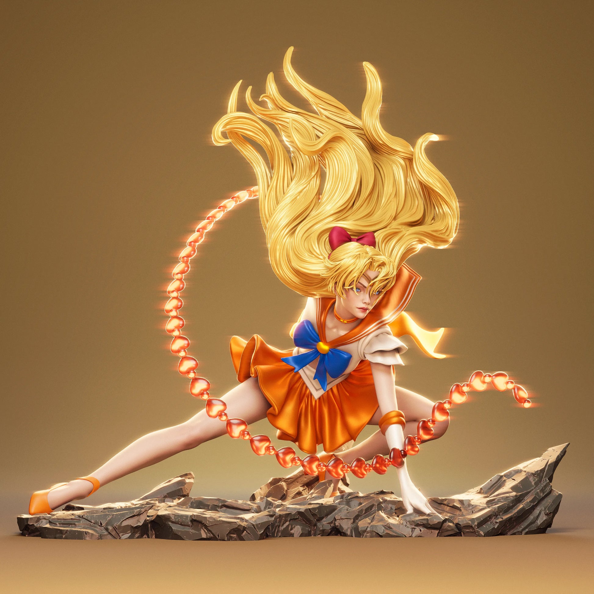 1:12 Heart Sailor | 3D Printed Resin Garage Kit Figure | CA 3D Studios