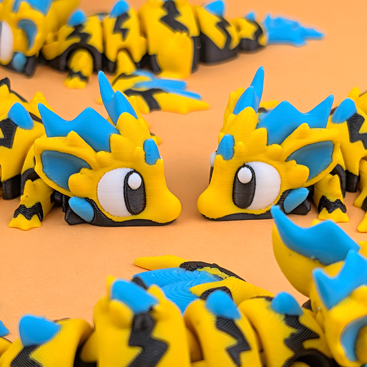 Flexi Wild Voltage Mini Dragon & Egg | 3DGOB