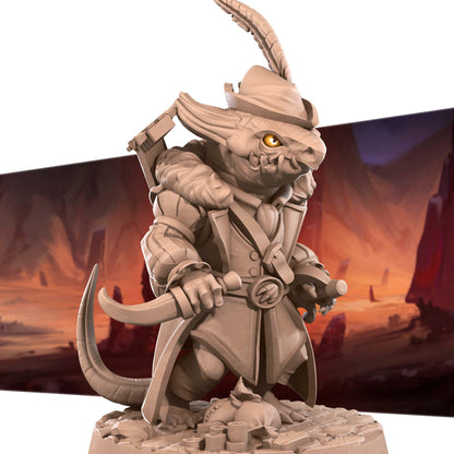Kobold Minstrel | D&D TTRPG Miniature | Bite the Bullet