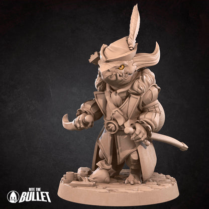 Kobold Minstrel | D&D TTRPG Miniature | Bite the Bullet