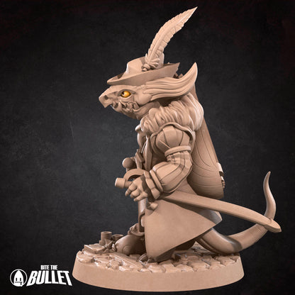 Kobold Minstrel | D&D TTRPG Miniature | Bite the Bullet