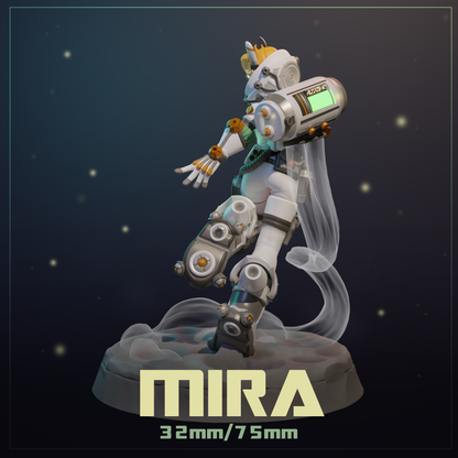 Mira | Tabletop or Display Scale | D&D TTRPG Fantasy Miniature | Dungeons and Maidens