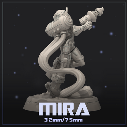 Mira | Tabletop or Display Scale | D&D TTRPG Fantasy Miniature | Dungeons and Maidens