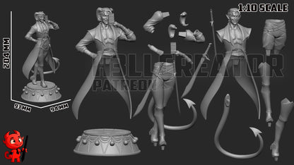 Charming Circus Tarot Reader | Resin Garage Kit Figure Game Fan Art | h3LL creator