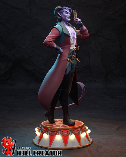 Charming Circus Tarot Reader | Resin Garage Kit Figure Game Fan Art | h3LL creator
