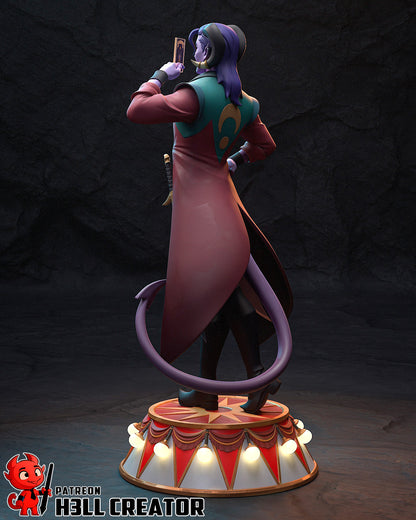 Charming Circus Tarot Reader | Resin Garage Kit Figure Game Fan Art | h3LL creator