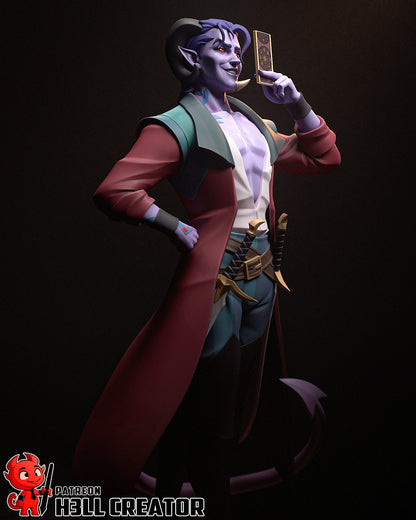 Charming Circus Tarot Reader | Resin Garage Kit Figure Game Fan Art | h3LL creator