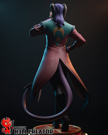 Charming Circus Tarot Reader | Resin Garage Kit Figure Game Fan Art | h3LL creator