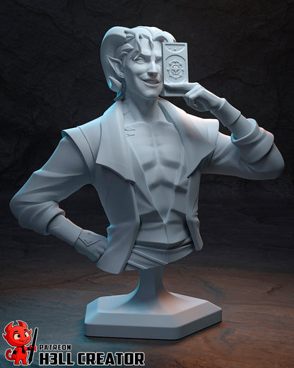 Charming Circus Tarot Reader | Resin Garage Kit Figure Game Fan Art | h3LL creator