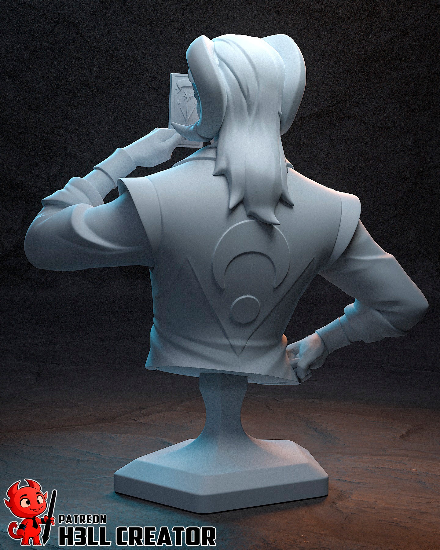 Charming Circus Tarot Reader | Resin Garage Kit Figure Game Fan Art | h3LL creator