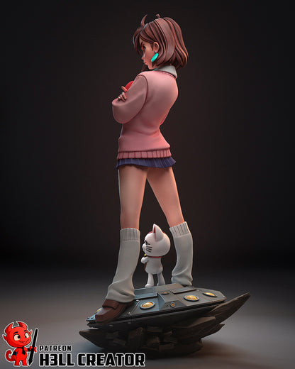 1:12 Telekinetic Girl | Resin Garage Kit Figure Game Fan Art | h3LL creator