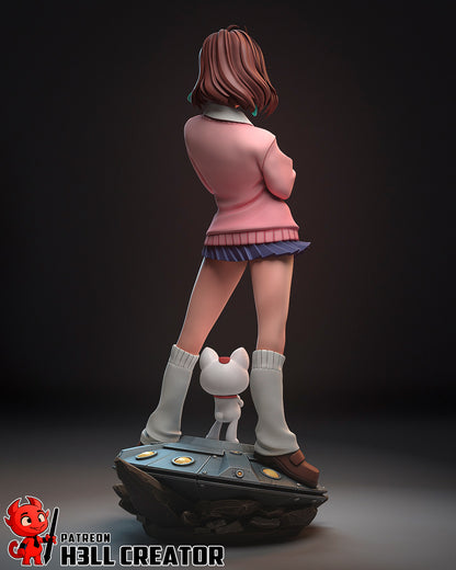 1:12 Telekinetic Girl | Resin Garage Kit Figure Game Fan Art | h3LL creator