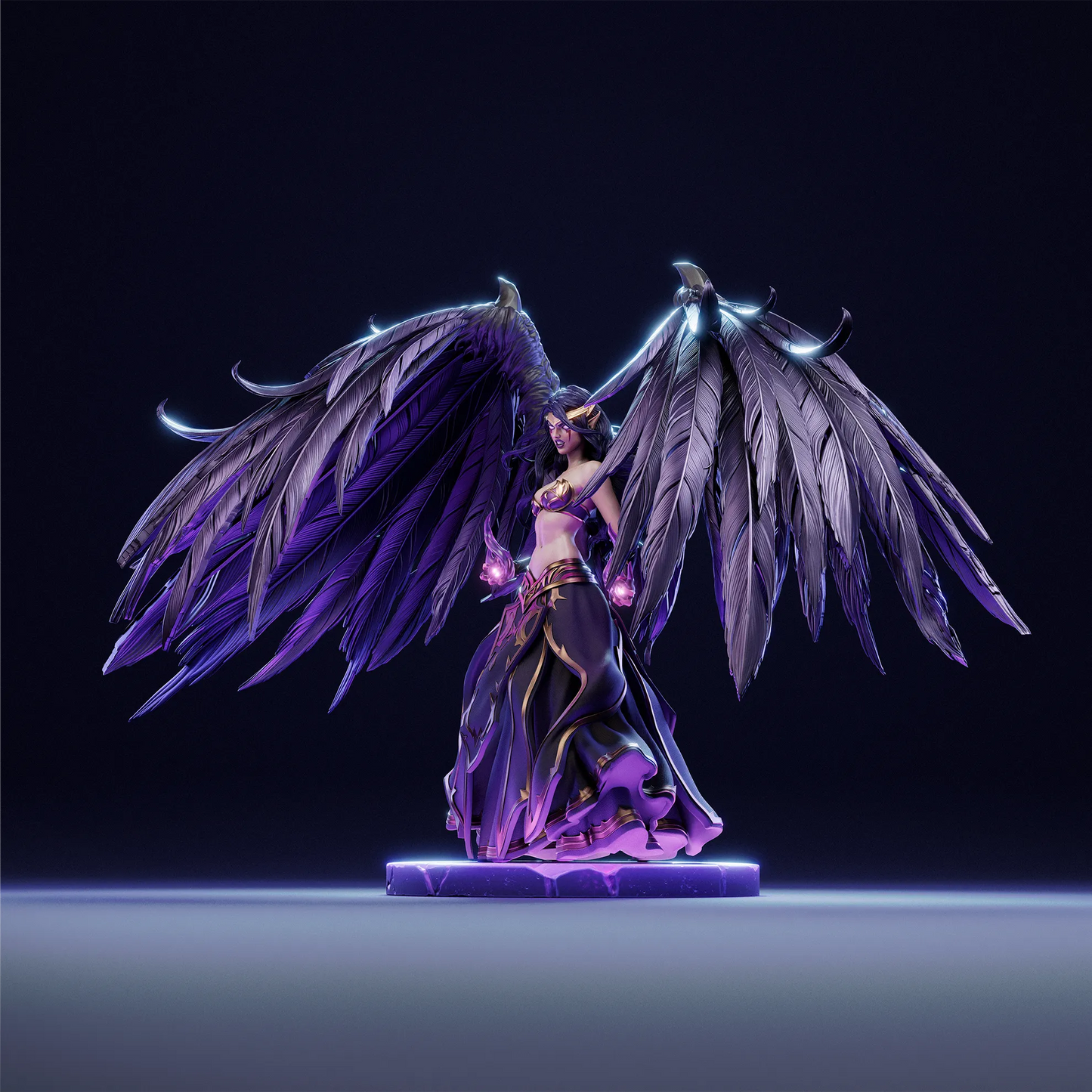 1:12 Fallen Grace | 3D Printed Resin Garage Kit Figure | CA 3D Studios