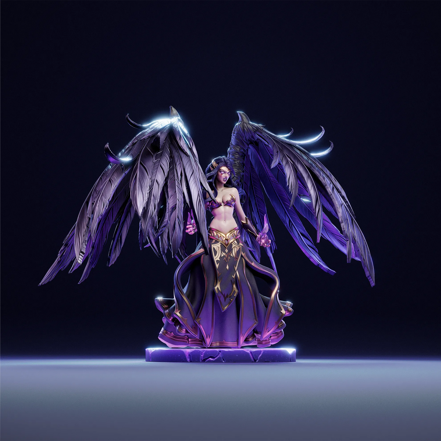 1:12 Fallen Grace | 3D Printed Resin Garage Kit Figure | CA 3D Studios