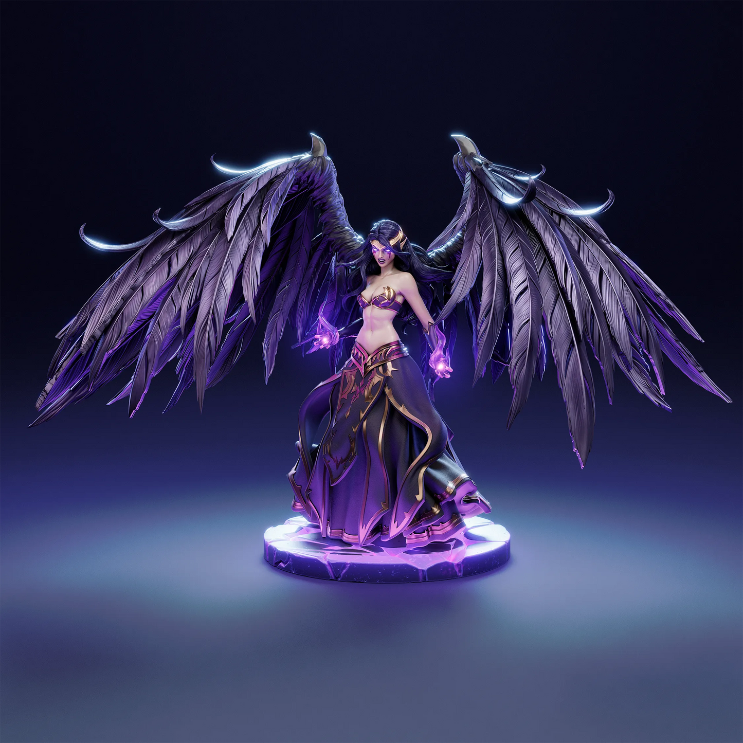 1:12 Fallen Grace | 3D Printed Resin Garage Kit Figure | CA 3D Studios