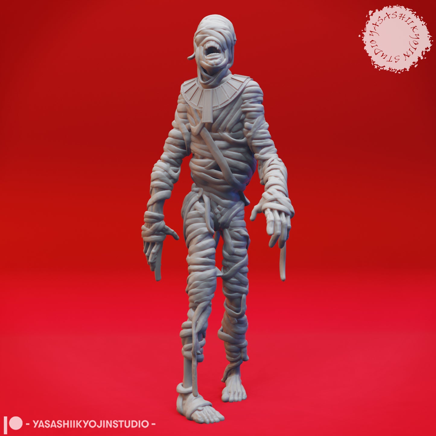 Mummy | D&D TTRPG Monster Miniature | Yasashii Kyojin Studio
