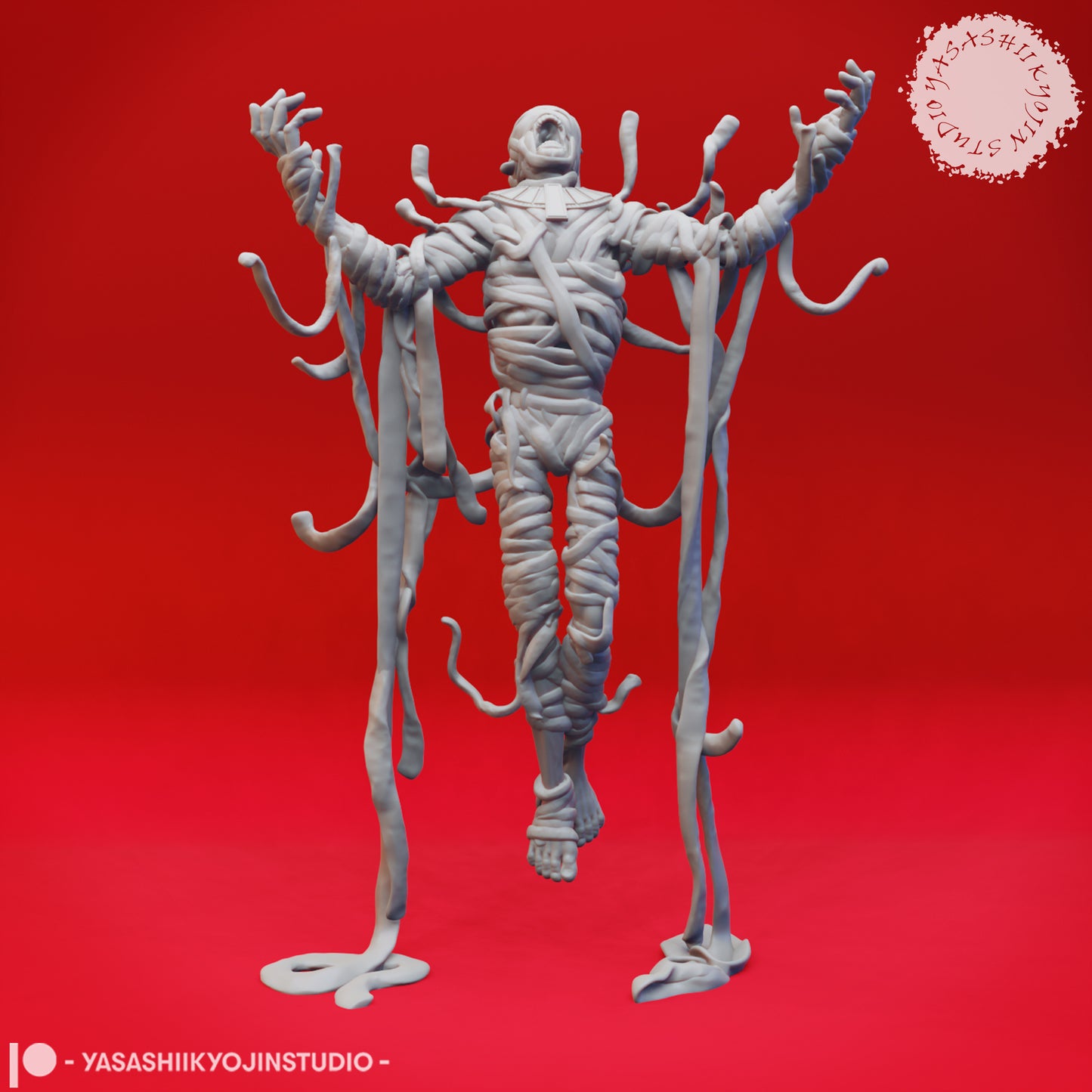 Mummy | D&D TTRPG Monster Miniature | Yasashii Kyojin Studio