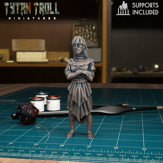 CoS Muriel Vinshaw | D&D TTRPG Mini | TytanTroll Miniatures
