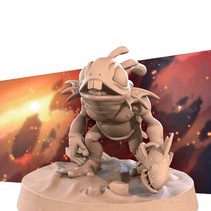 Realm of Bulletcraft, Murloc Trickster | D&D Pathfinder TTRPG Miniature | Bite the Bullet