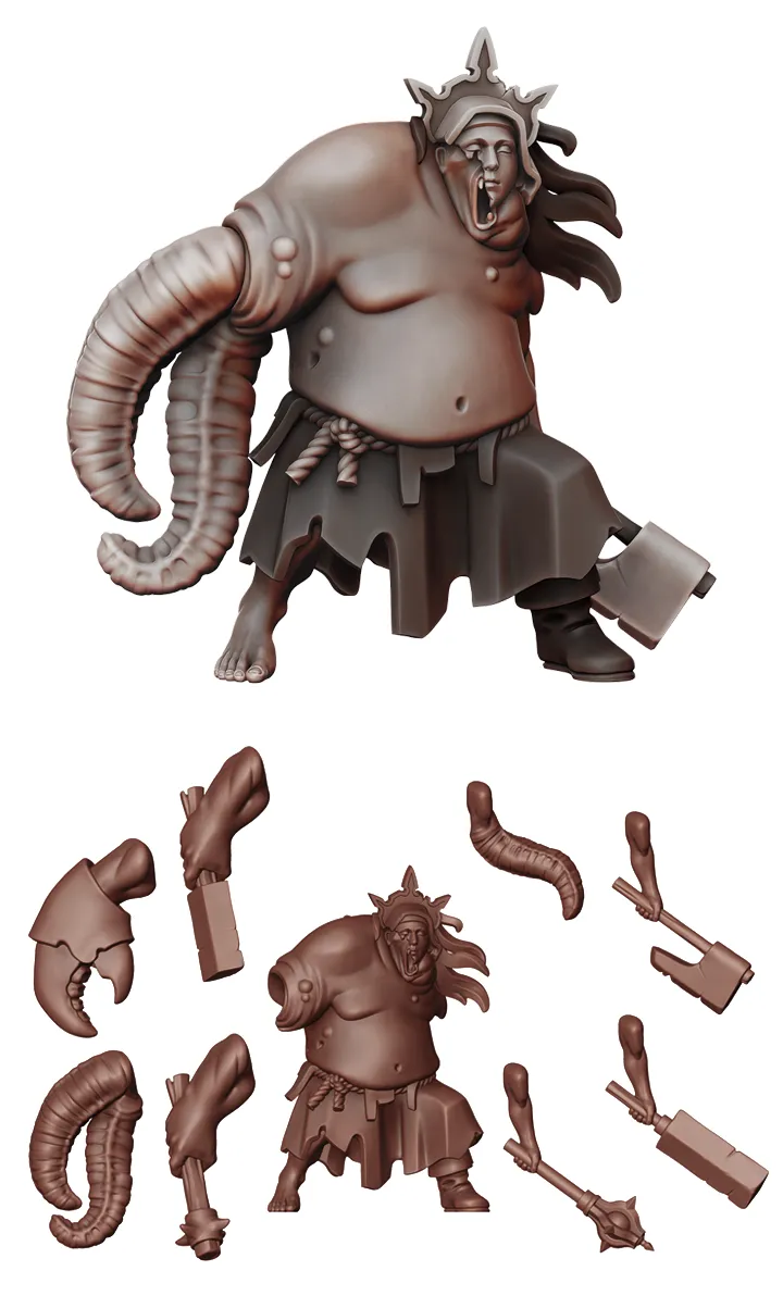 Cultist Collection | D&D Monster Miniature | Manuel Boria