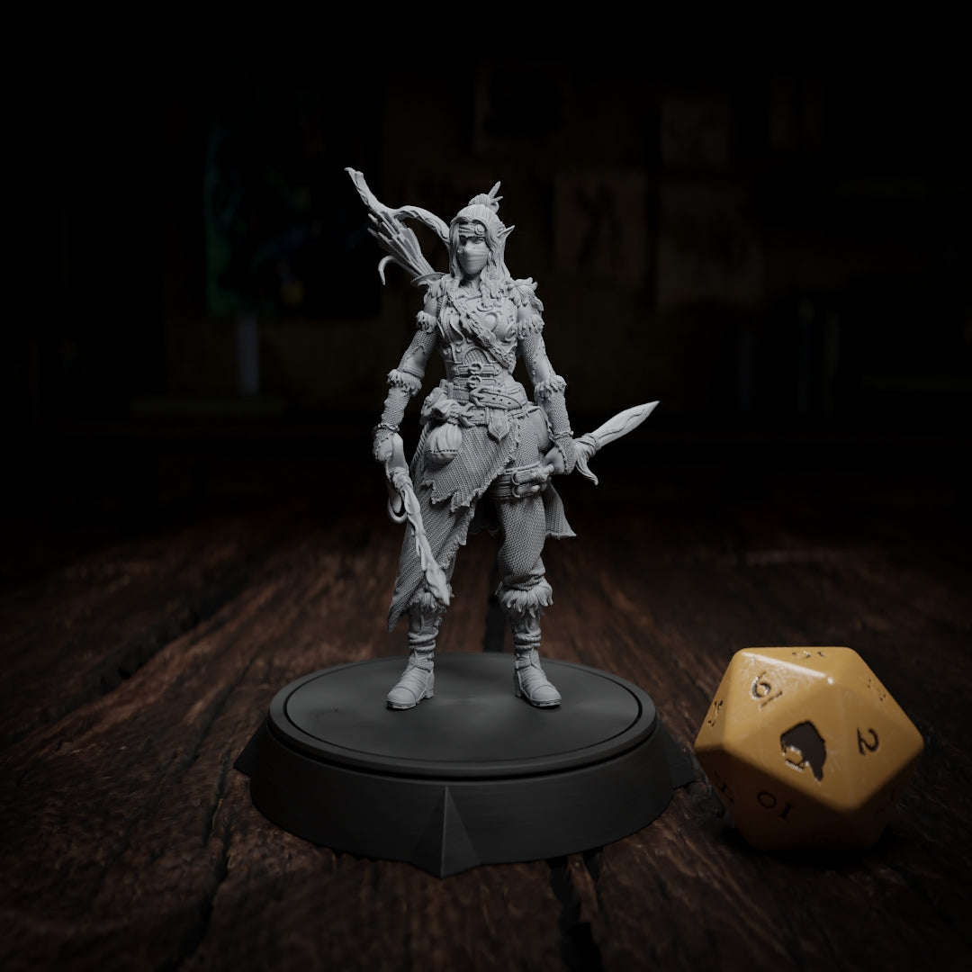 Myllorien Tariela, Hero | DnD Miniature Character | Cripta Studios - Tattles Told 3D