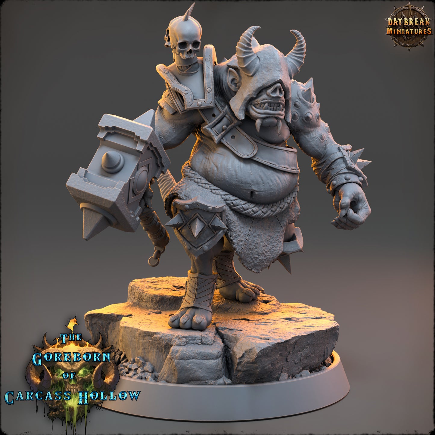 Demons - The Goreborn of Carcass Hollow | Tabletop or Display Scale | D&D Mini + Terrain | Daybreak Miniatures