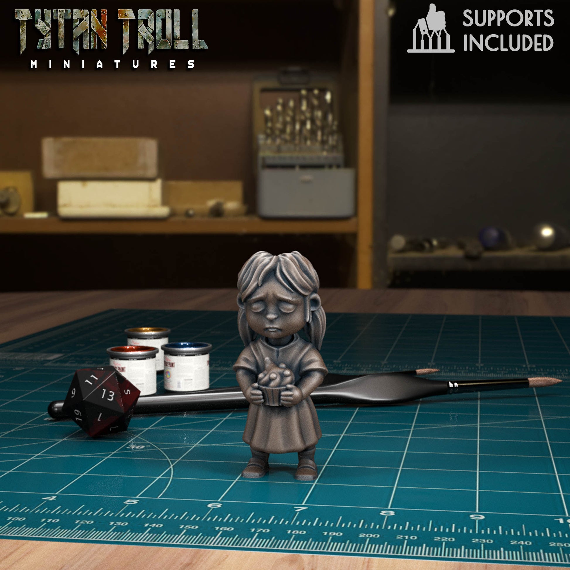 CoS Freek and Myrtle | D&D TTRPG Mini | TytanTroll Miniatures