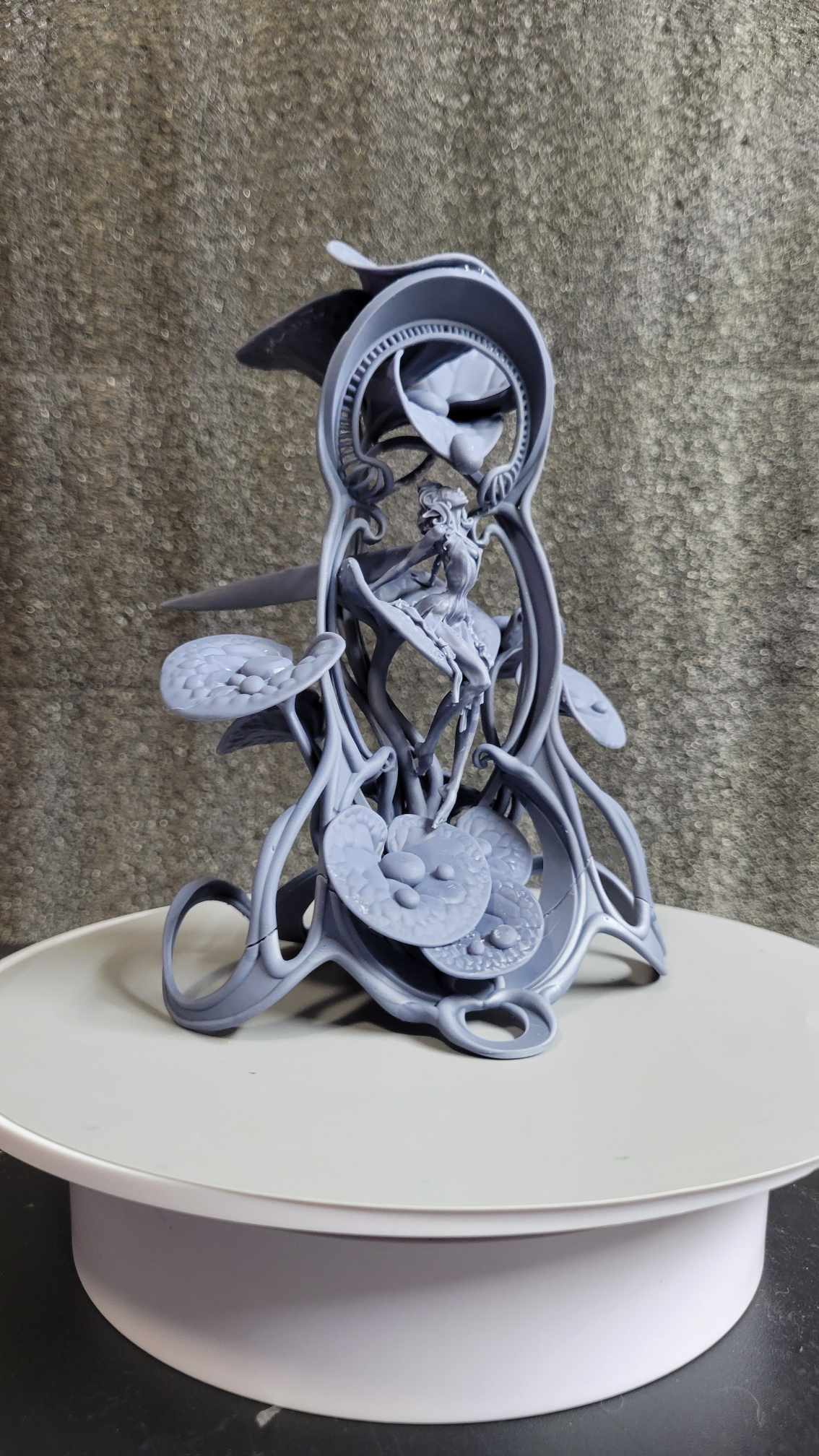 Naimh of the Aurum Realm, Beautiful Faeries | Resin Garage Kit Pin Up Figure Statue | Blackthorn Miniatures