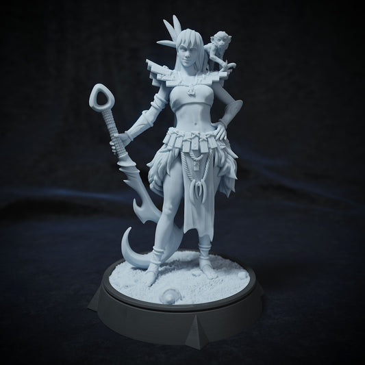 Nala Seaborn, NPC | DnD Miniature Character | Cripta Studios - Tattles Told 3D