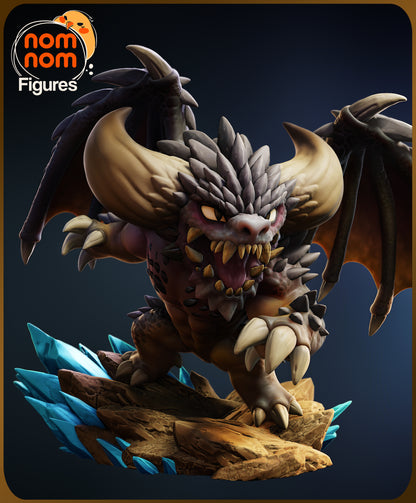 Chibi Calamity Spawn | Resin Garage Kit Figure Game Fan Art | Nomnom Figures