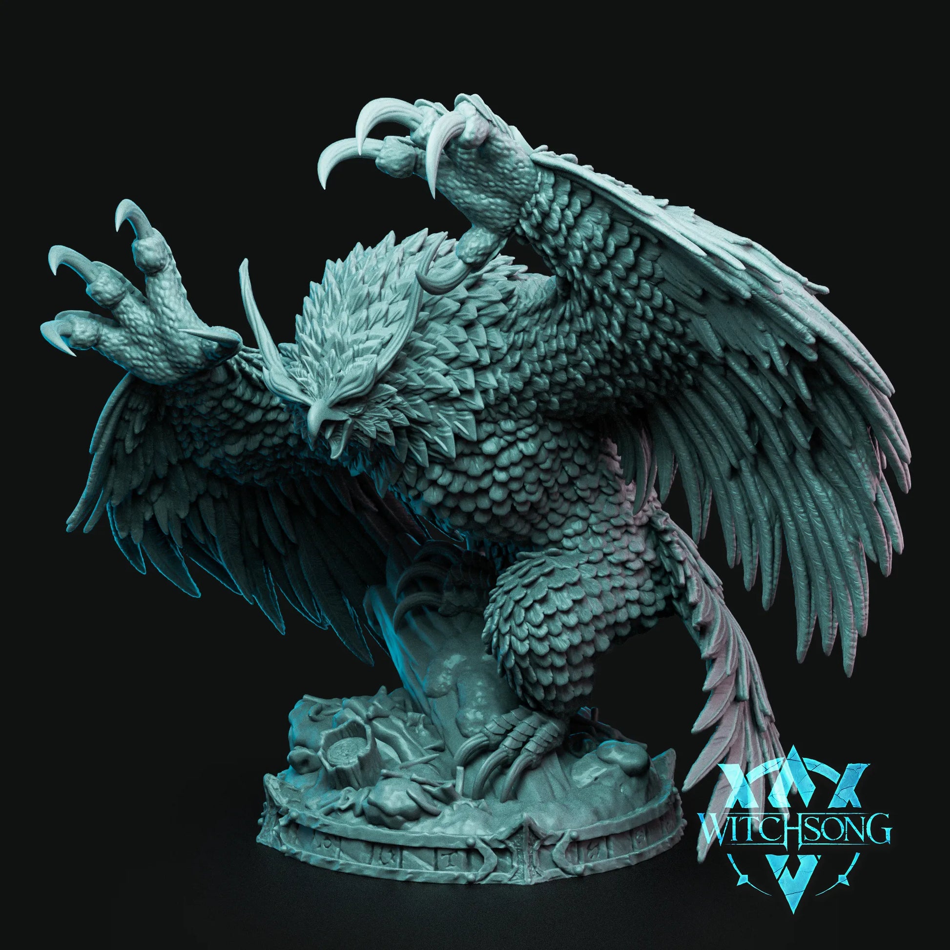 Night Beast | Mini or Bust | Monster Miniature Statue | Witchsong Miniatures
