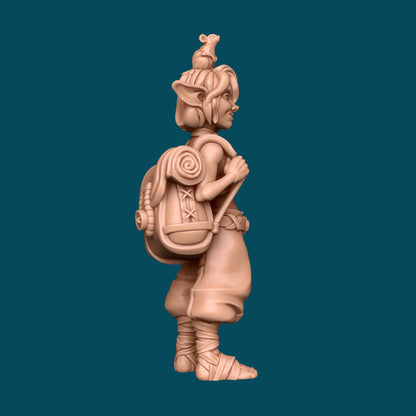 Nixie and Noodle, A Scrappy Duo | D&D TTRPG Miniature | Awkward Penguin Minis