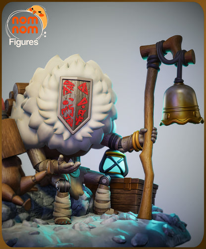 Chibi Expedition Companions | Resin Garage Kit Figure Anime Fan Art | Nomnom Figures