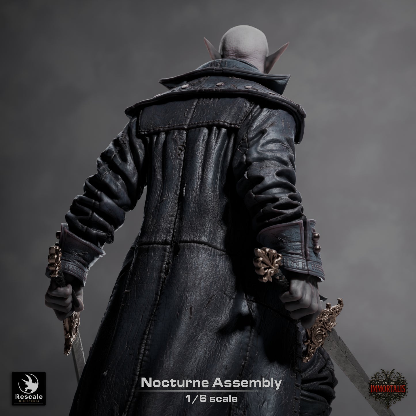 Nocturne Assembly XL, Ancient Order Immortalis | D&D TTRPG Resin Kit Model | Rescale Miniatures | 3D Print