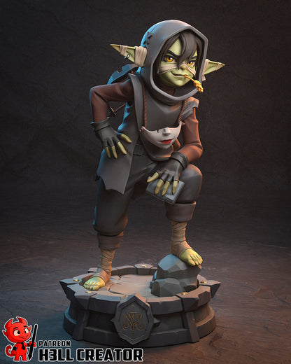 1:12 Brave Little Goblin | Resin Garage Kit Figure Game Fan Art | h3LL creator