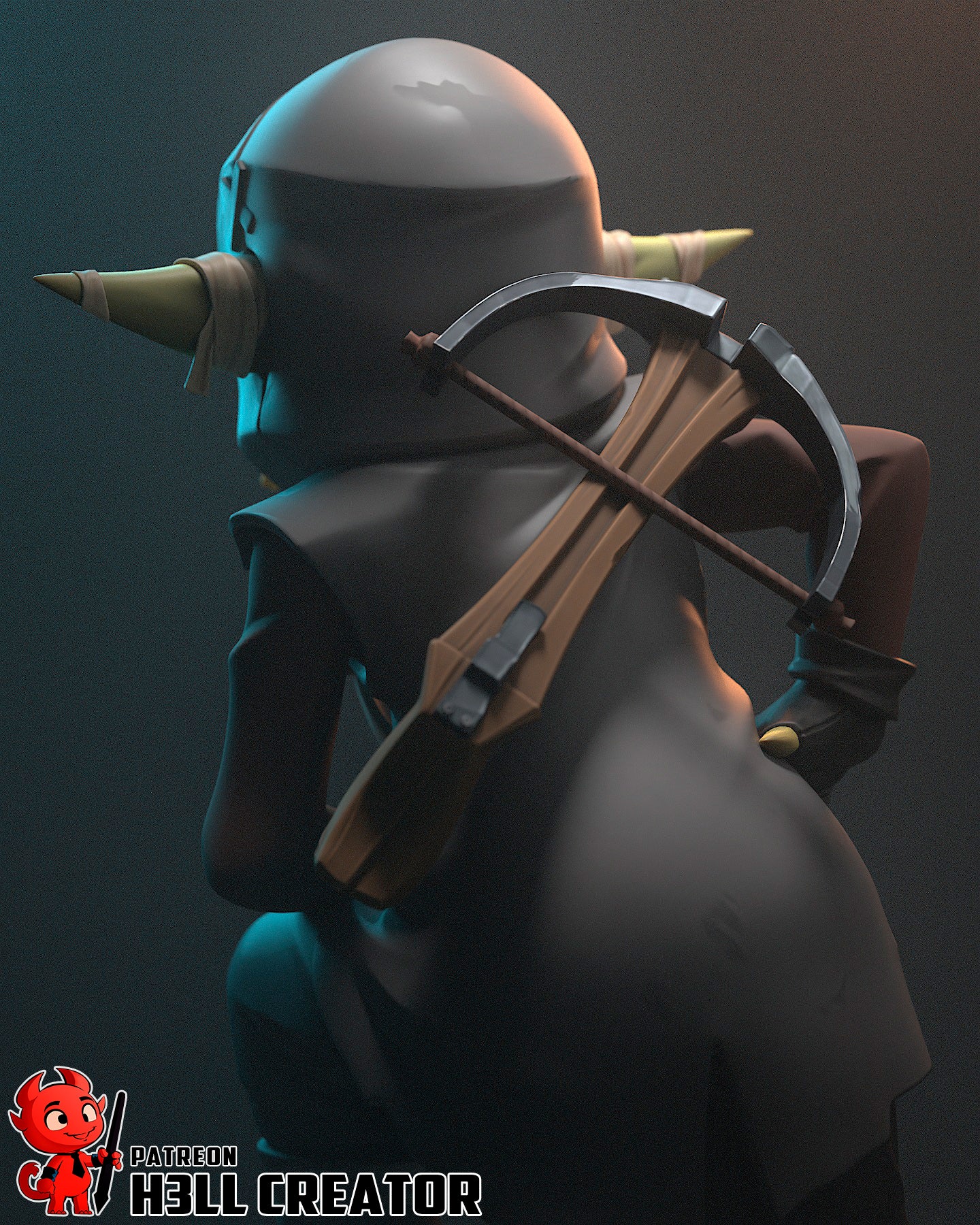 1:12 Brave Little Goblin | Resin Garage Kit Figure Game Fan Art | h3LL creator