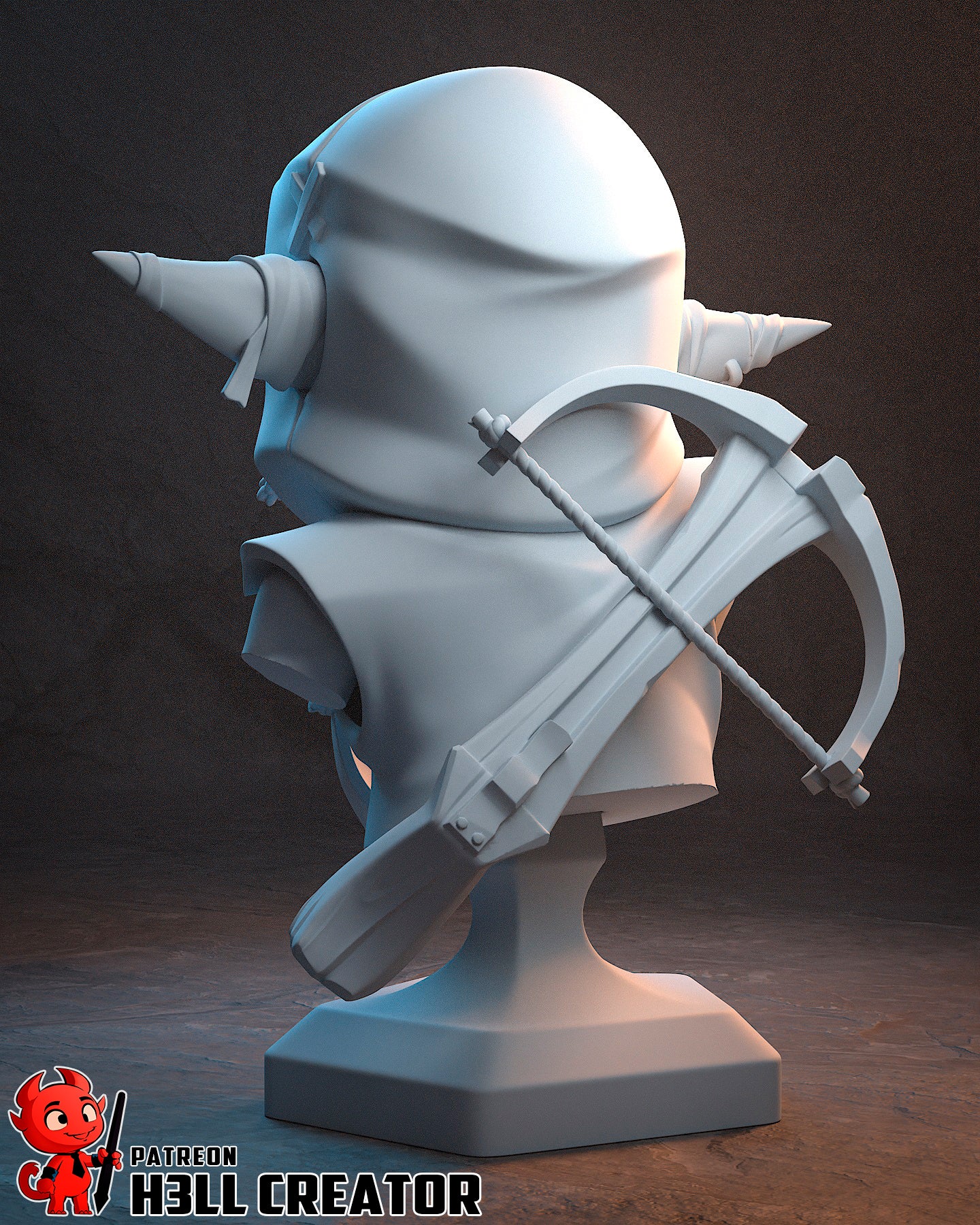 1:12 Brave Little Goblin | Resin Garage Kit Figure Game Fan Art | h3LL creator