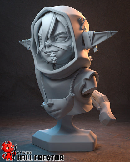 1:12 Brave Little Goblin | Resin Garage Kit Figure Game Fan Art | h3LL creator