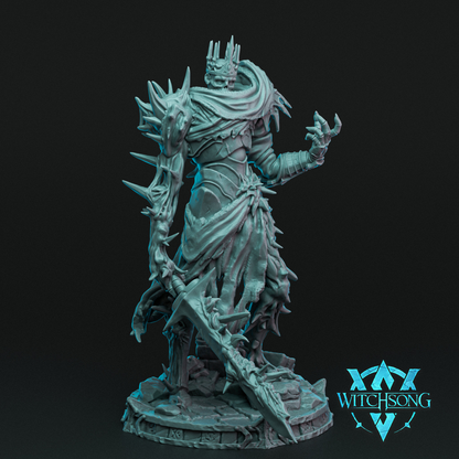 Once Dead King | Mini or Bust | Monster Miniature Statue | Witchsong Miniatures