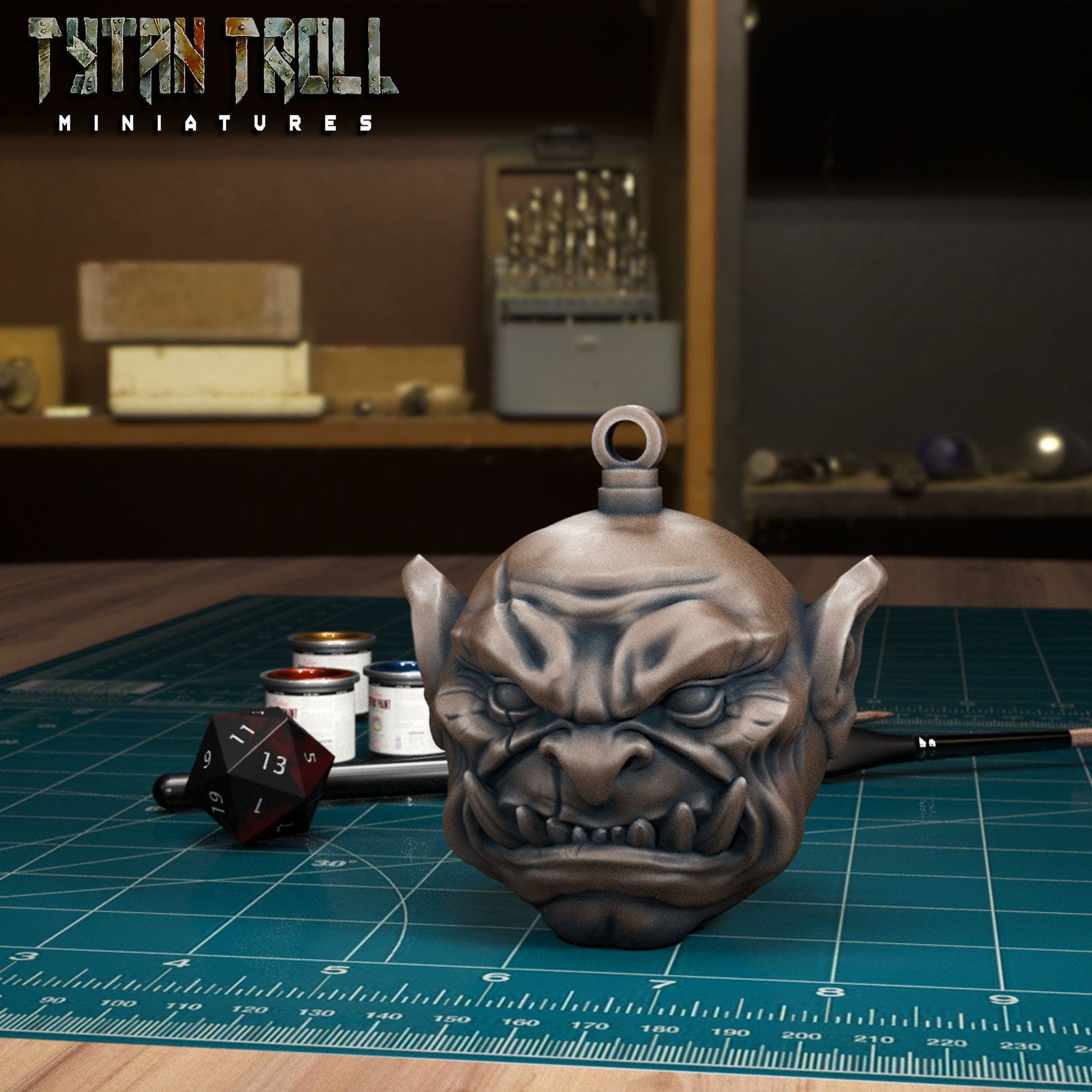 Christmas Xmas Collection | D&D TTRPG Mini or Decorations | TytanTroll Miniatures