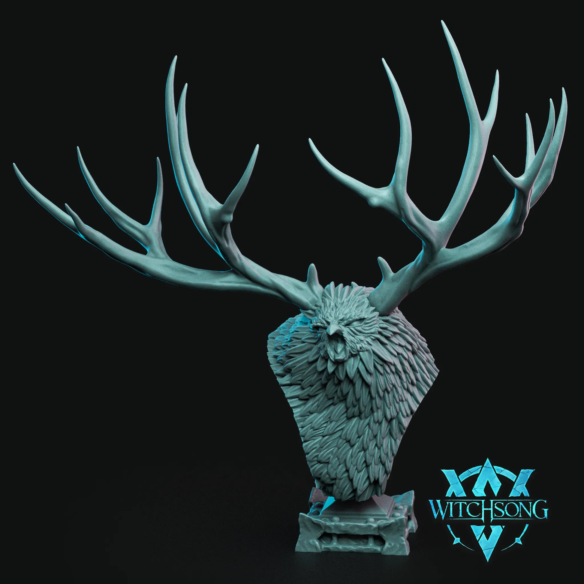 Owl Bear Progenitor | Mini or Bust | Monster Miniature Statue | Witchsong Miniatures