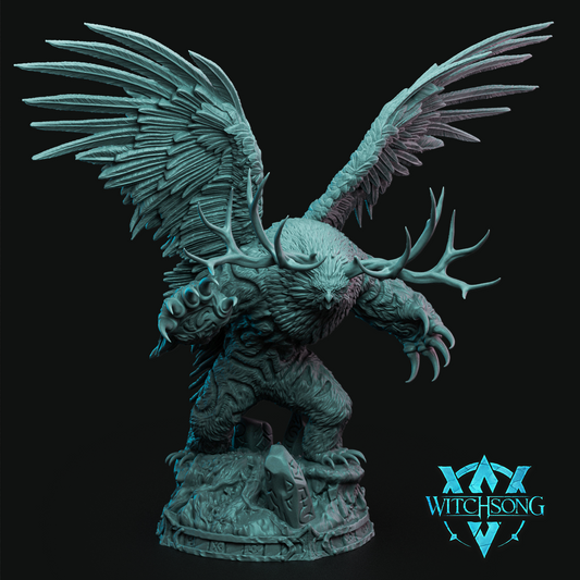 Owl Bear Progenitor | Mini or Bust | Monster Miniature Statue | Witchsong Miniatures