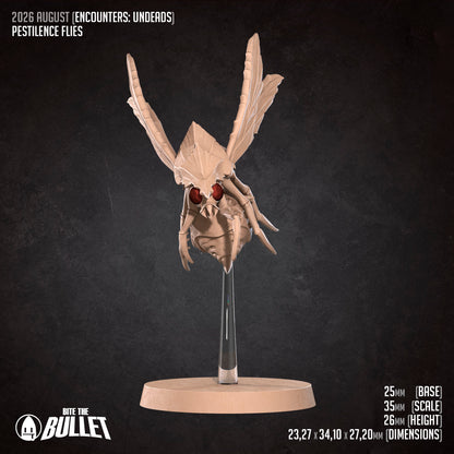 Pestilence Flies | D&D TTRPG Miniature | Bite the Bullet