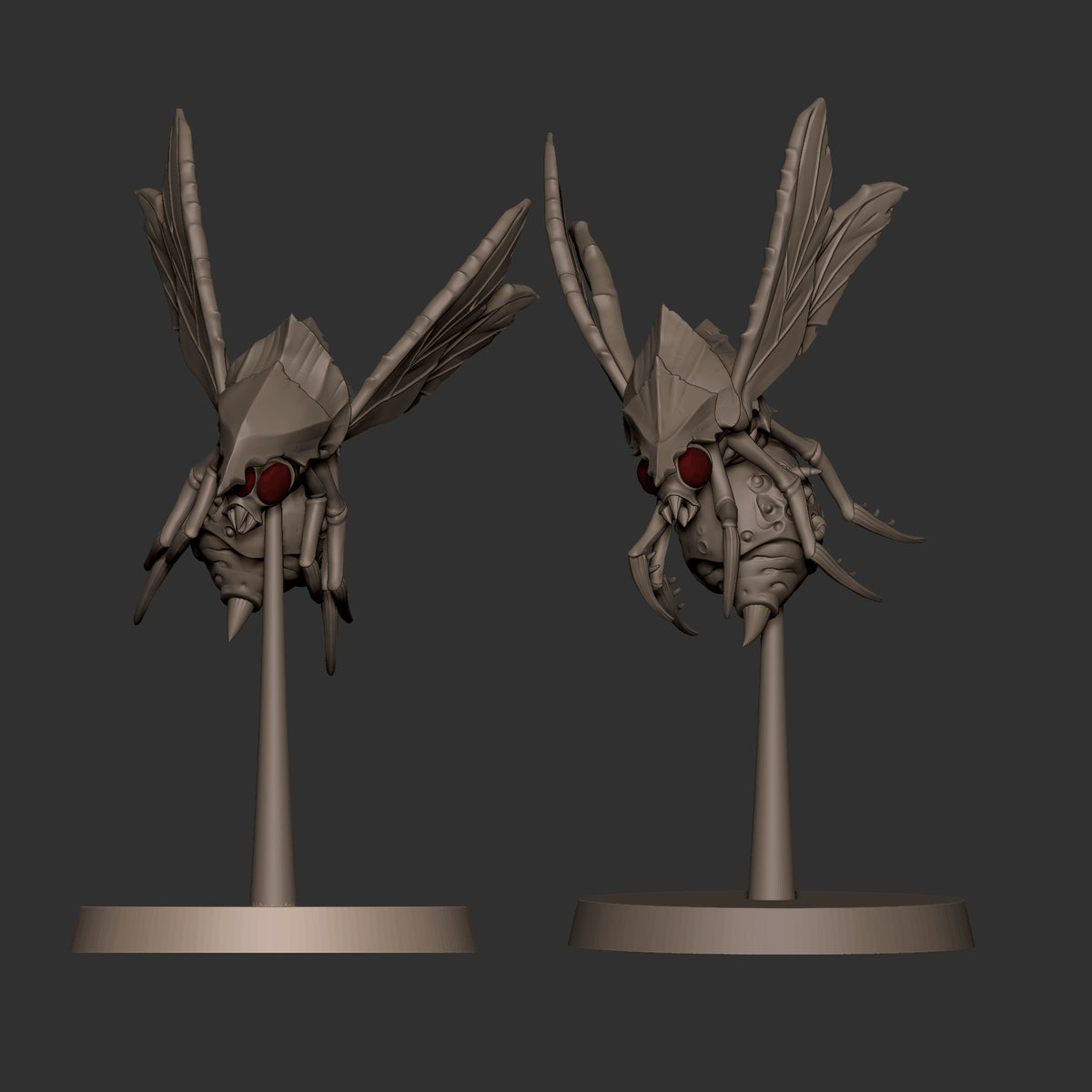 Pestilence Flies | D&D TTRPG Miniature | Bite the Bullet