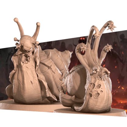 Pestilence Snails | D&D TTRPG Miniature | Bite the Bullet