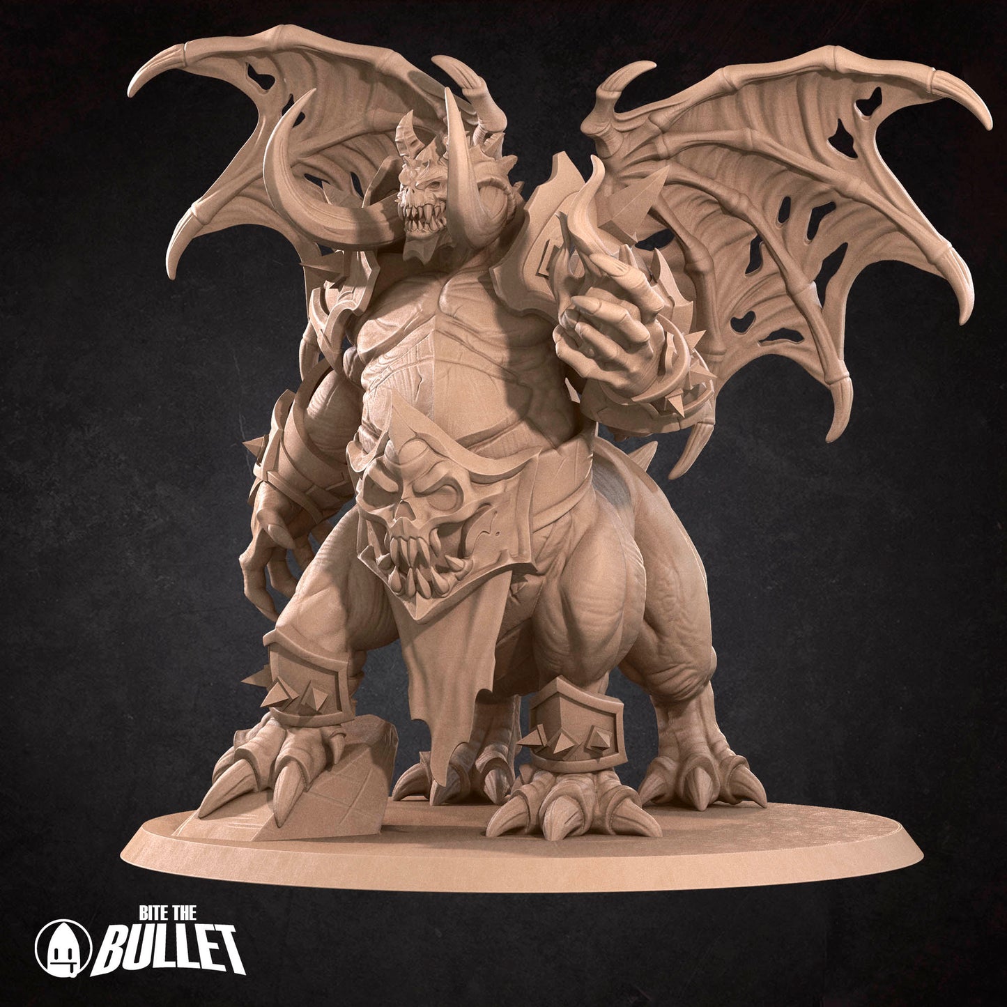Fel Wastes Pit Lord | D&D TTRPG Miniature | Bite the Bullet