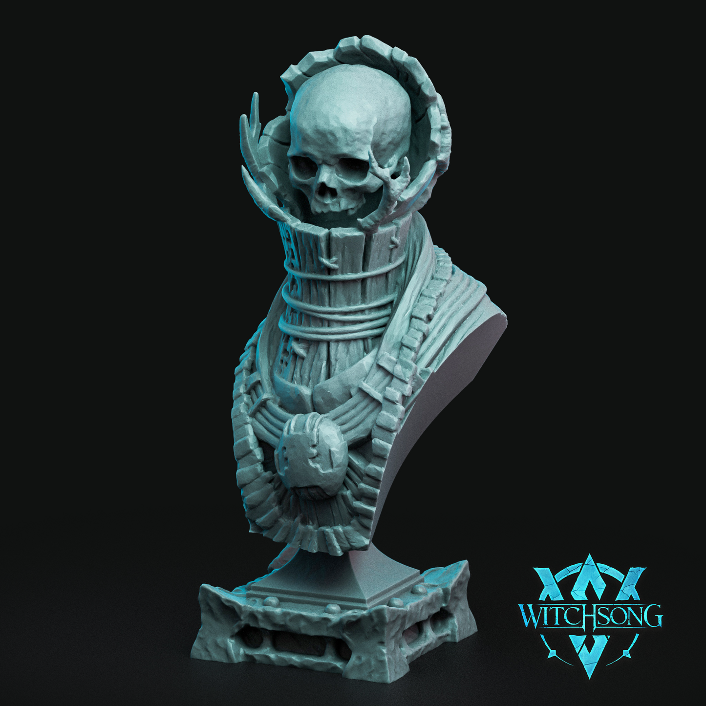 Priest Sentinel | Mini or Bust | Monster Miniature Statue | Witchsong Miniatures