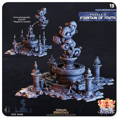 Traps and Puzzles, Functional, Dungeon Crawl | TTRPG Dollhouse Scatter Miniature | Terrain Essentials